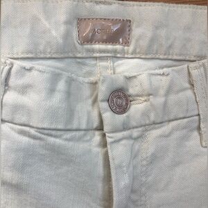 MOTHER Cream The Looker Jeans
